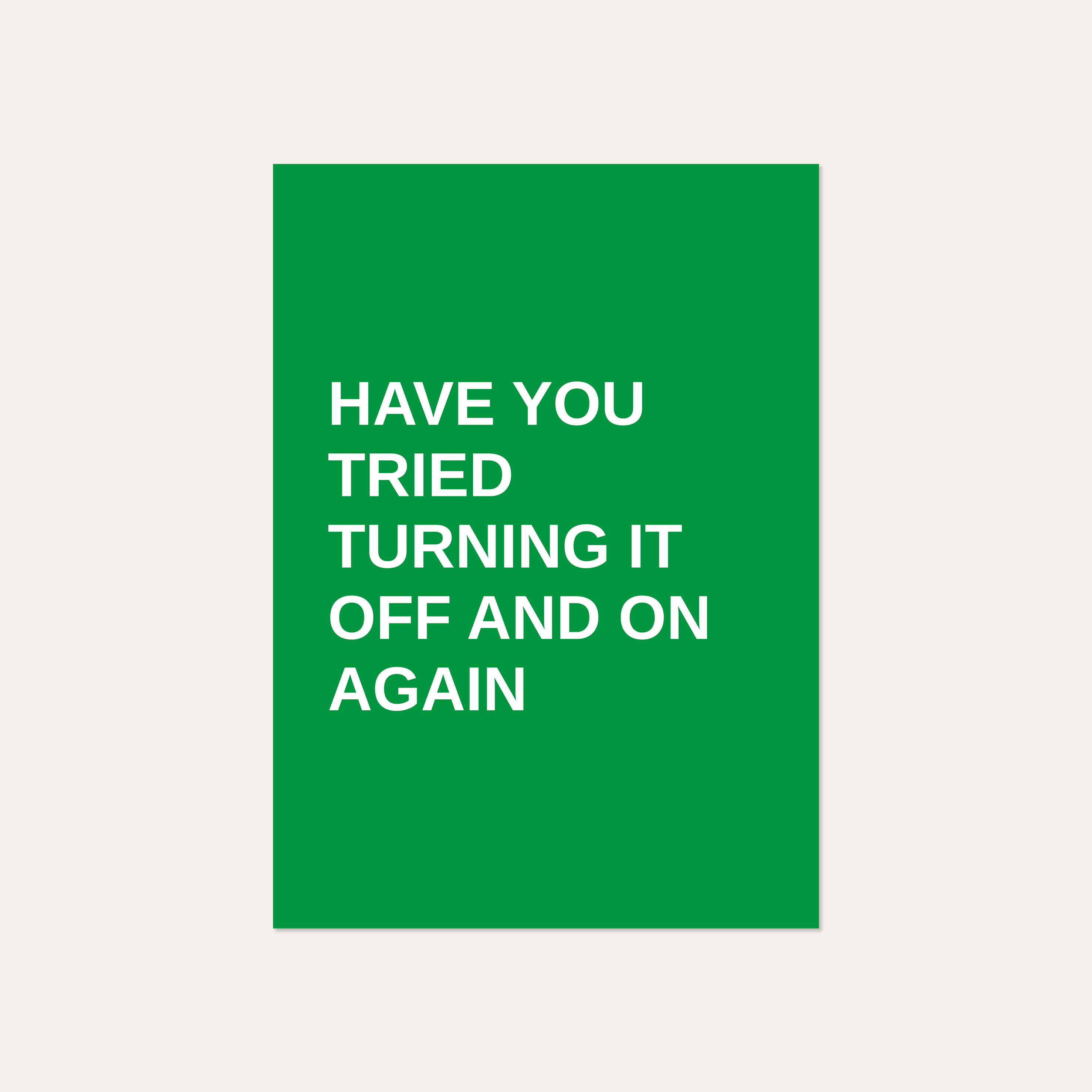 Have You Tried Turning It Off and On Again – Service Level, Johnny Ramstedt