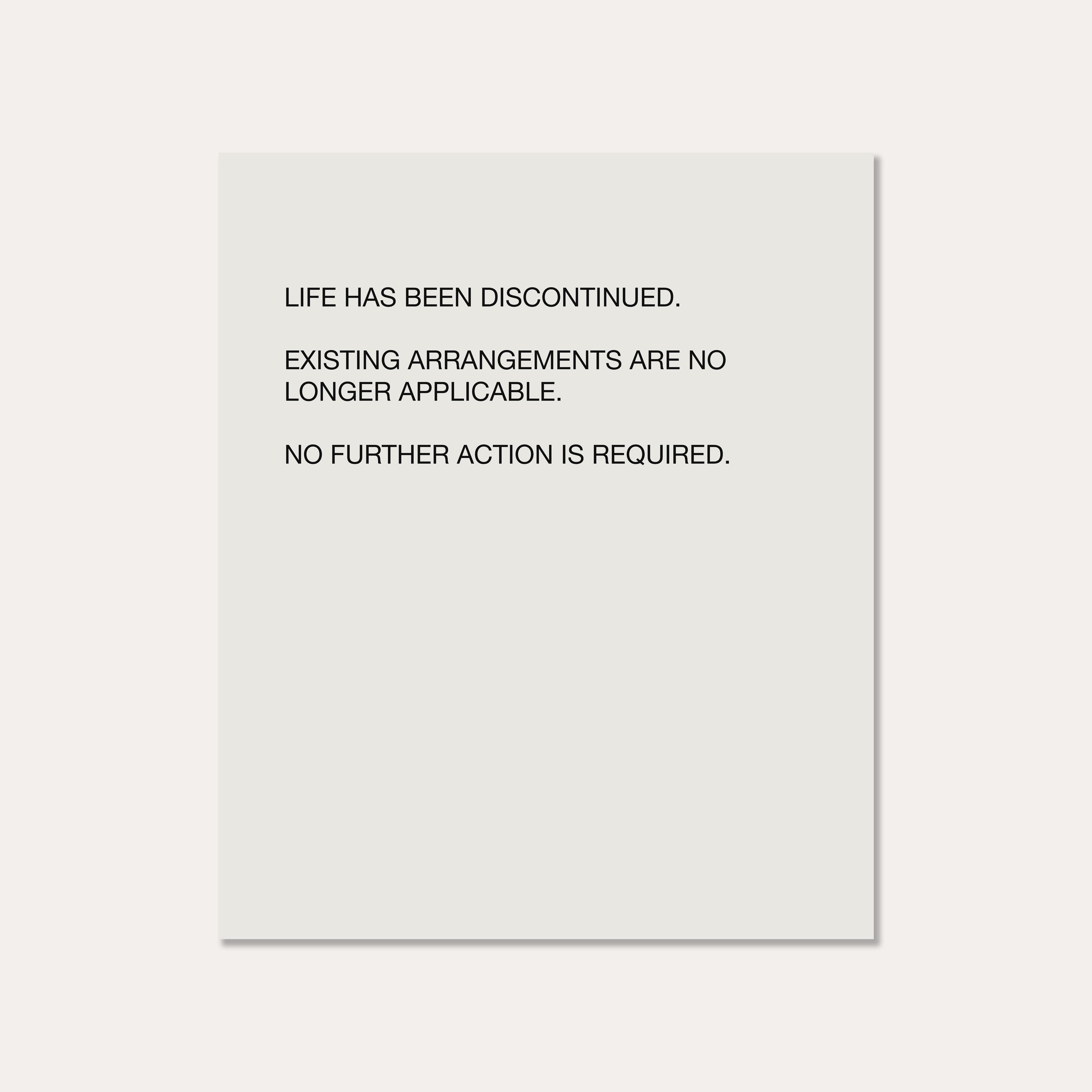 Death – General Conditions, Johnny Ramstedt