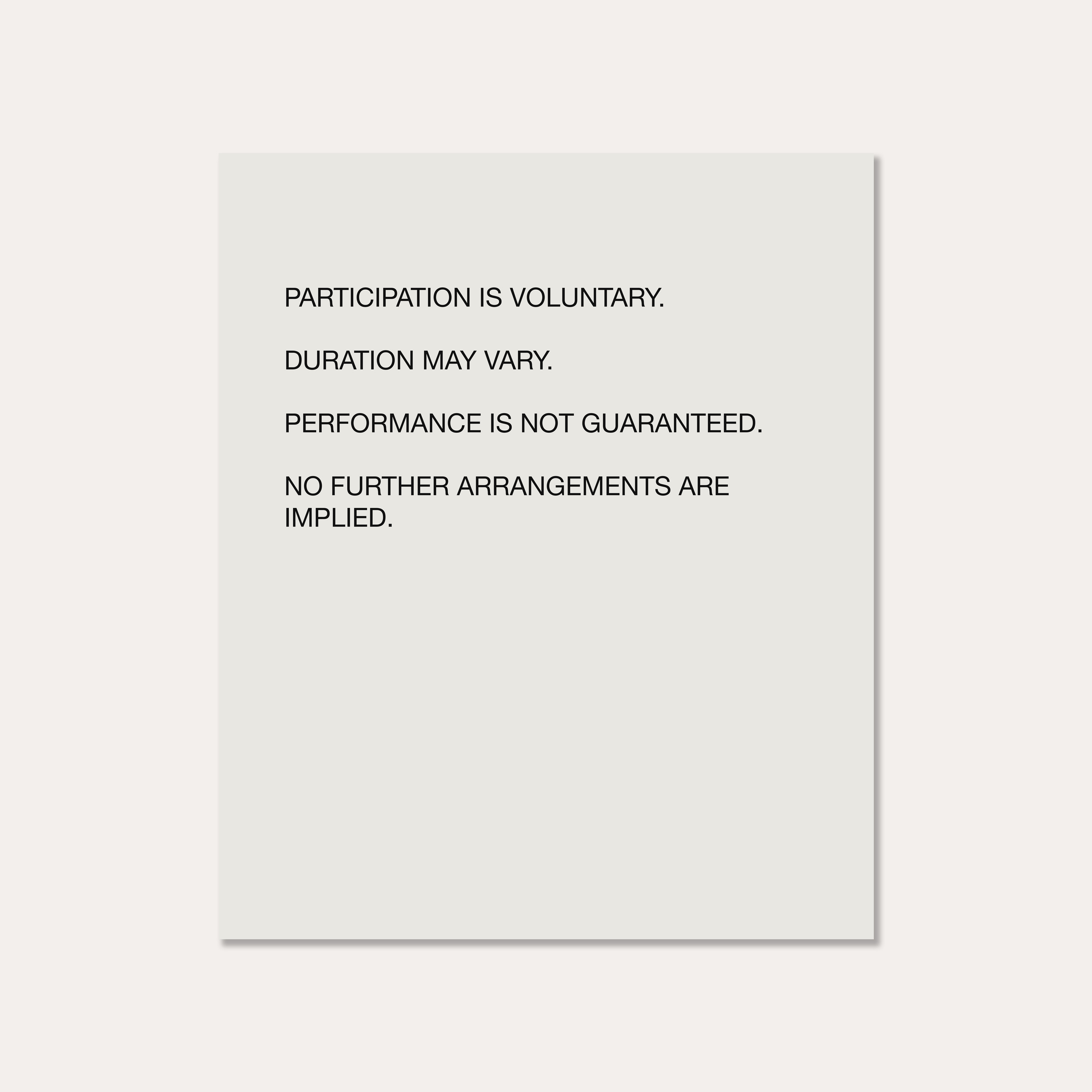 Sex – General Conditions, Johnny Ramstedt